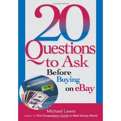 Book cover for 20 Questions to Ask Before Buying on eBay