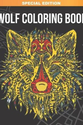 Cover of Wolf Coloring Book