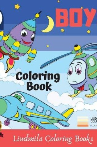 Cover of Boys Coloring Book