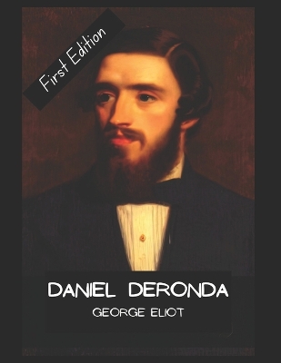 Book cover for Daniel Deronda Novel by George Eliot 1876