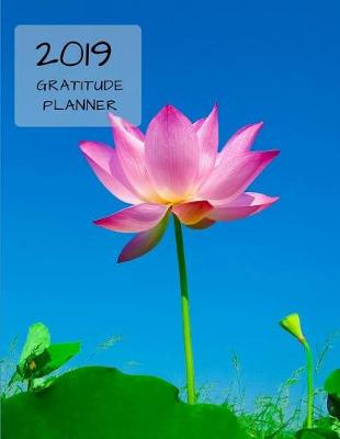 Book cover for 2019 Buddhist Zen Gratitude Journal Daily Planner