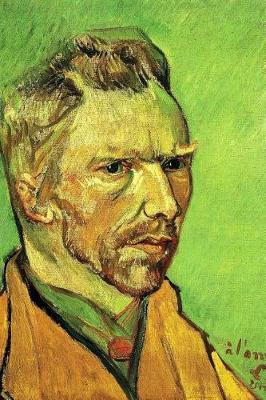 Book cover for Vincent Van Gogh Self Portrait 1888 Green