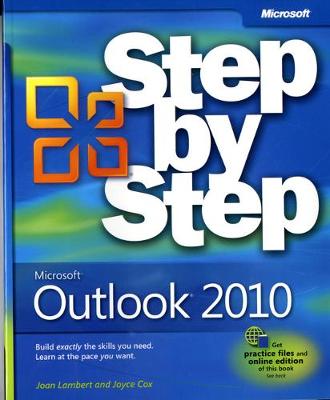 Book cover for Microsoft Outlook 2010 Step by Step