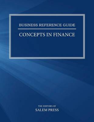 Book cover for Concepts in Finance