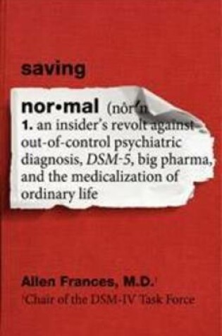 Cover of Saving Normal