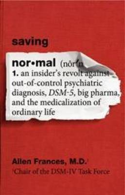 Book cover for Saving Normal