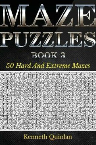 Cover of Maze Puzzles - Book 3