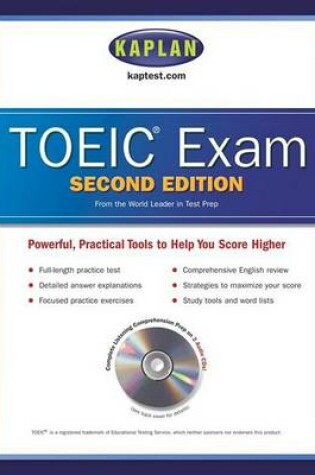 Cover of Kaplan TOEIC