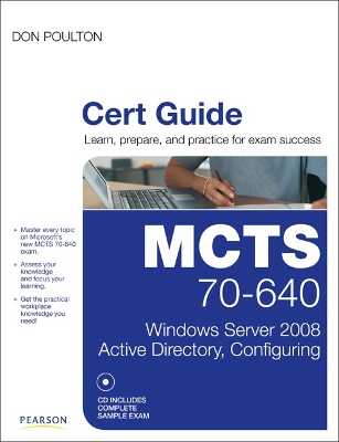 Cover of MCTS 70-640 Cert Guide