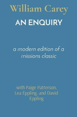 Cover of An Enquiry