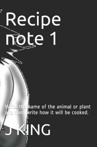 Cover of Recipe note 1