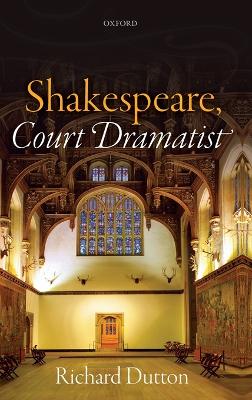 Book cover for Shakespeare, Court Dramatist