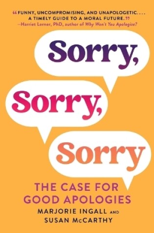 Cover of Sorry, Sorry, Sorry