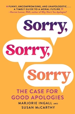 Book cover for Sorry, Sorry, Sorry