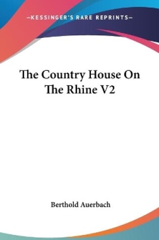 Cover of The Country House On The Rhine V2