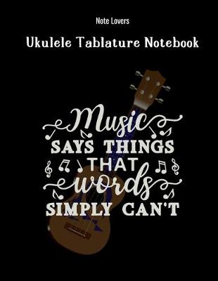 Book cover for Music Says Things That Words Simply Can't