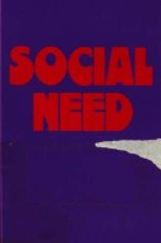 Cover of Social Need