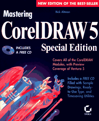 Book cover for Mastering CorelDRAW 4