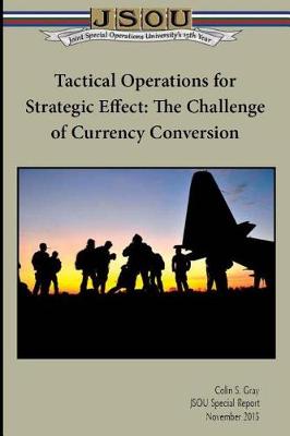 Book cover for Tactical Operations for Strategic Effect