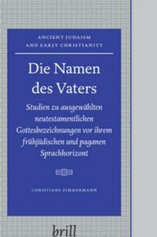 Cover of Die Namen des Vaters