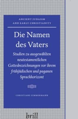 Book cover for Die Namen des Vaters