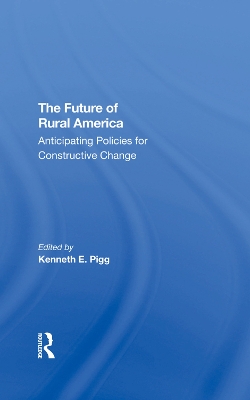 Book cover for The Future Of Rural America