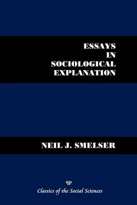 Book cover for Essays in Sociological Explanation