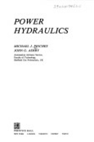 Cover of Power Hydraulics