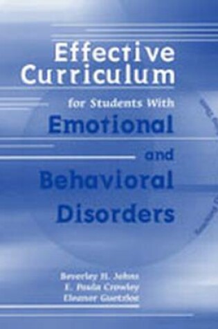 Cover of Effective Curriculum for Students with Emotional and Behavioral Disorders