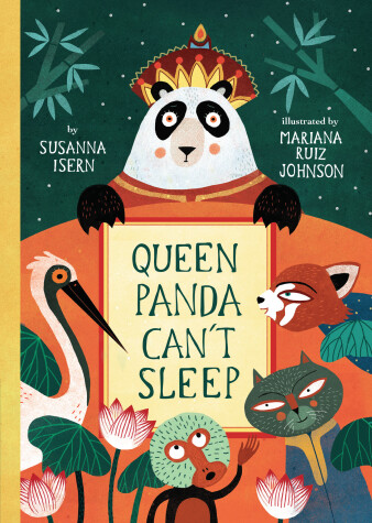 Book cover for Queen Panda Can't Sleep