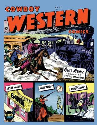 Book cover for Cowboy Western Comics #22