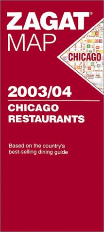 Book cover for Zagat Chicago Map 2003/04