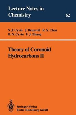 Cover of Theory of Coronoid Hydrocarbons II