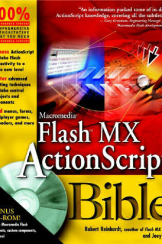Cover of Macromedia Flash MX ActionScript Bible