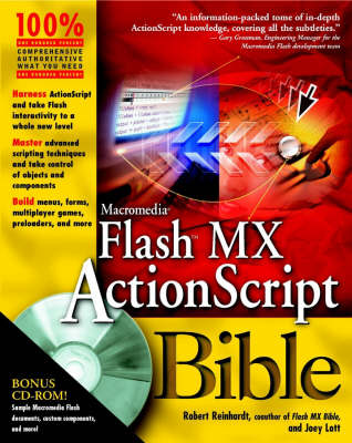 Book cover for Macromedia Flash MX ActionScript Bible