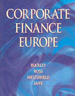 Book cover for Corporate Finance (European)