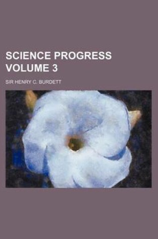 Cover of Science Progress Volume 3