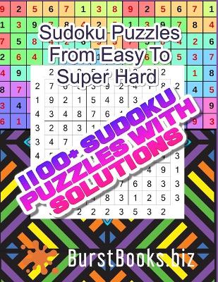 Book cover for Sudoku Puzzles From Easy To Super Hard