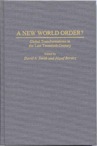 Cover of A New World Order?