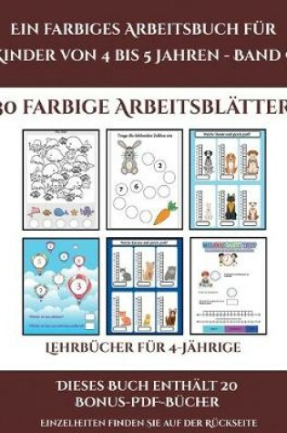 Cover of Lehrbücher für 4-Jährige (Ein farbiges Arbeitsbuch für Kinder von 4 bis 5 Jahren - Band 9)