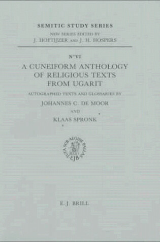 Cover of A Cuneiform Anthology of Religious Texts from Ugarit