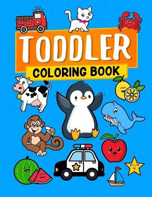 Book cover for Toddler Coloring Book