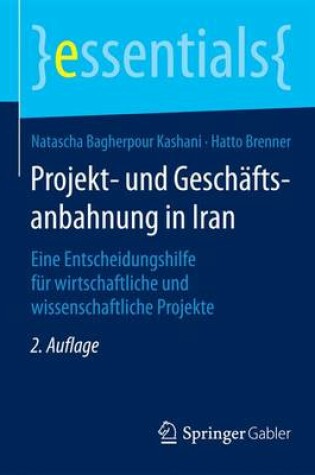 Cover of Projekt- und Geschäftsanbahnung in Iran