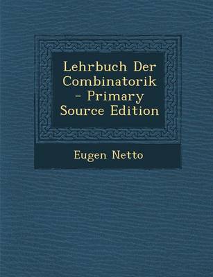 Book cover for Lehrbuch Der Combinatorik