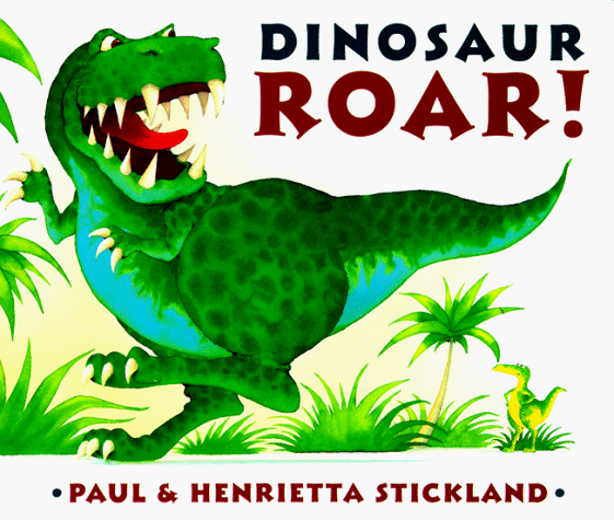 Book cover for Dinosaur Roar Board Book and Finger Puppet