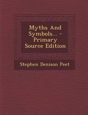 Book cover for Myths and Symbols... - Primary Source Edition