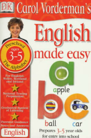 Cover of English Made Easy:  Age 3-5 The Alphabet