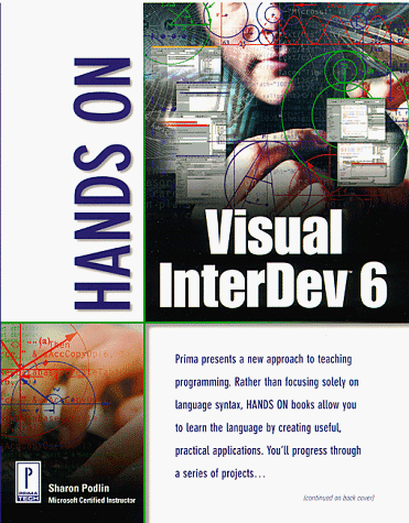 Book cover for Hands on Visual InterDev 6