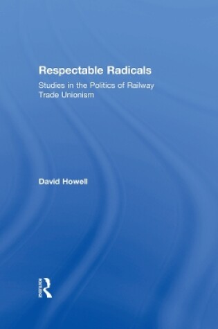 Cover of Respectable Radicals