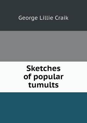 Book cover for Sketches of popular tumults